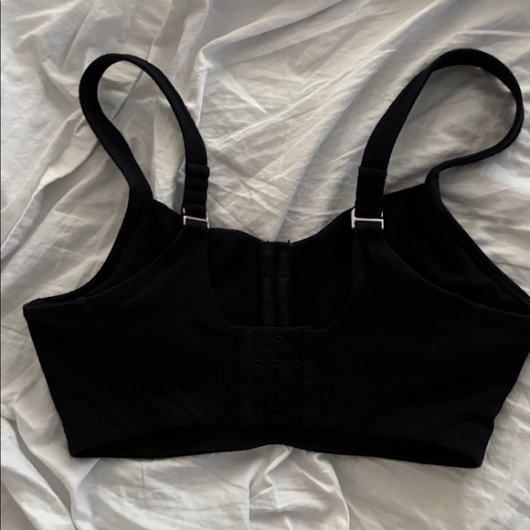 Natori BLACK cotton underwire sports bra 34DD. - Picture 7 of 16